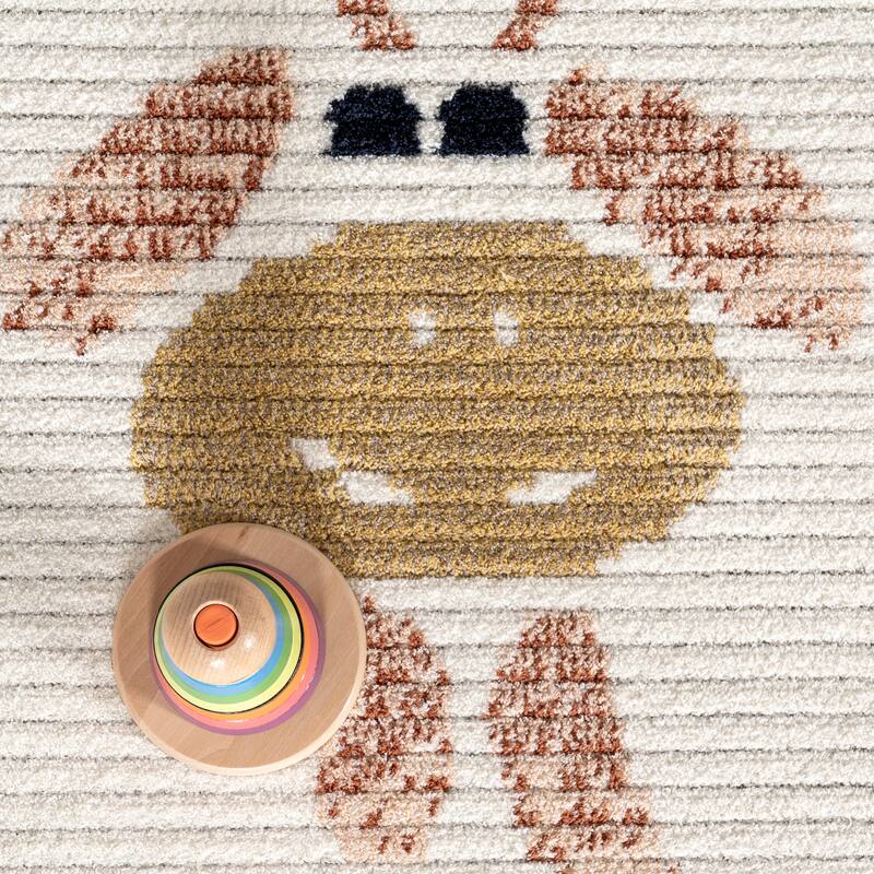 Nuloom Avianna Giraffe Kids Fringe Area Rug