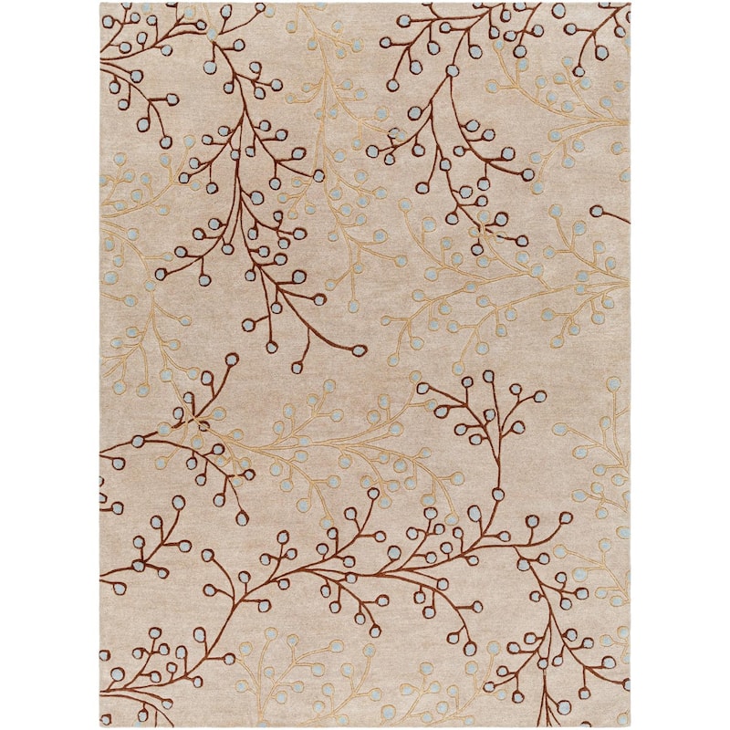 Livabliss Athena French Country Floral & Botanical Hand Tufted Area Rug