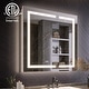 preview thumbnail 39 of 44, Modland 24"-42W x 36"H LED Medicine Cabinet Mirror with USB Charging,5x Makeup Mirror