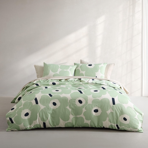 Marimekko Unikko Organic Cotton Duvet Cover Set - Bed Bath