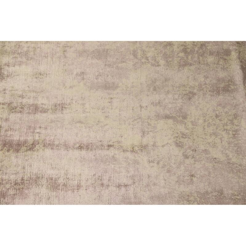 Abstract / Modern Area Rug Handmade Wool Carpet - 6'6" x 9'10"