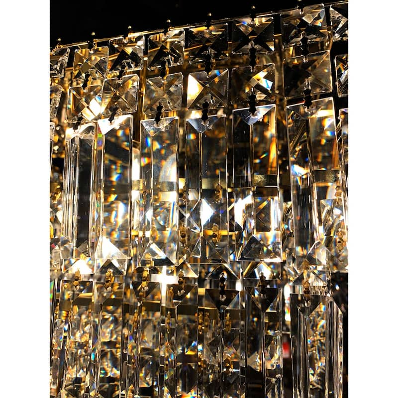 Luxury Crystal Chandelier Flush Mount