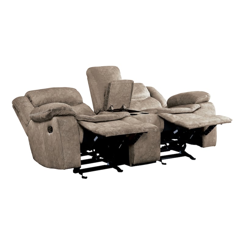 Ember Double Glider Reclining Loveseat