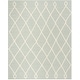 preview thumbnail 4 of 11, SAFAVIEH Handmade Kids Afsaneh Wool Rug 8' x 10' - Mint/Ivory