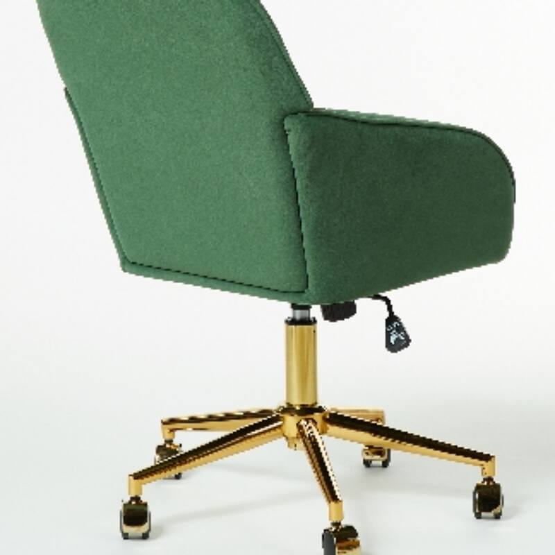 Modern Upholstered Swivel Office Chair