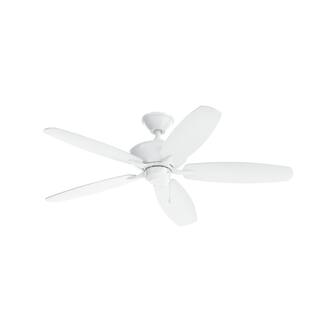 Kichler Renew 52 inch Ceiling Fan Matte White with Reversible Blades