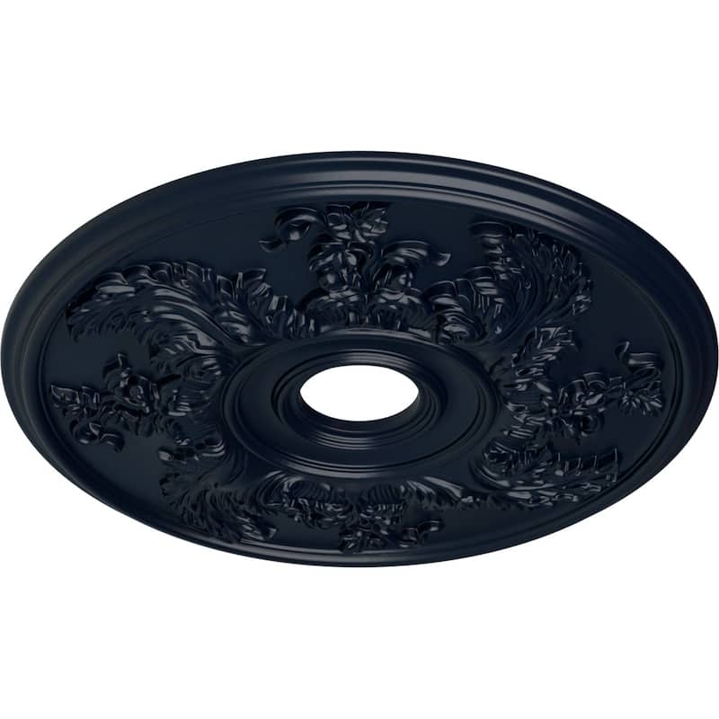 23 5/8"OD x 4 5/8"ID x 1 7/8"P Acanthus Twist Ceiling Medallion