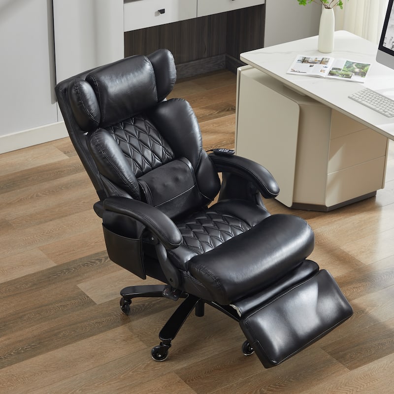 Large Computer Desk Chair,360 Swivel Office Chair With High Back,400 Lbs