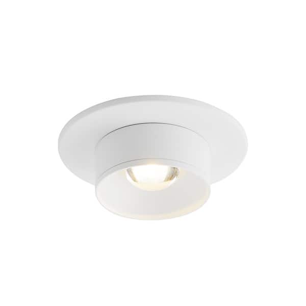 slide 2 of 7, Maxim 86210 Caldera 3" Wide Flush Mount Ceiling Fixture White