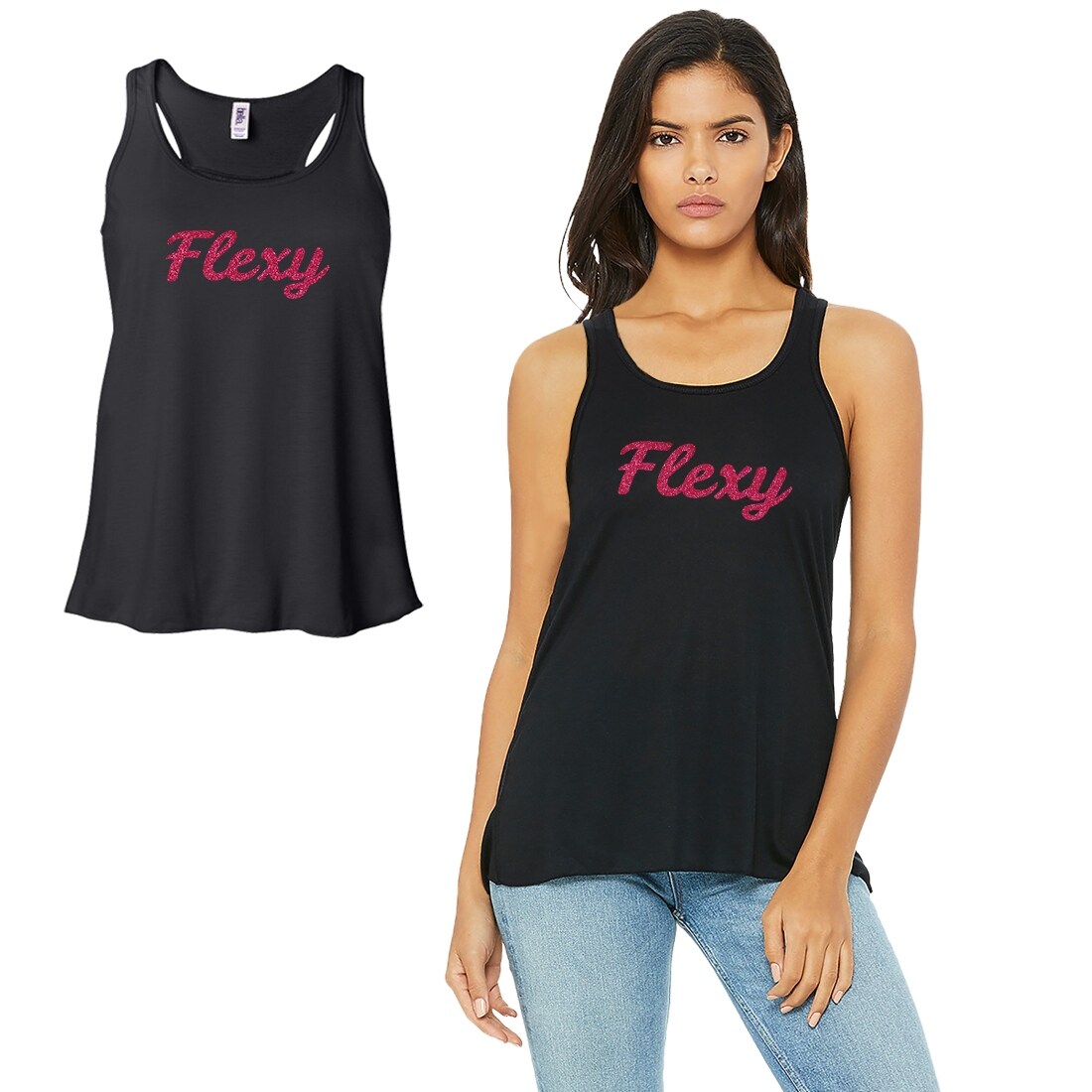 hot pink tank top womens