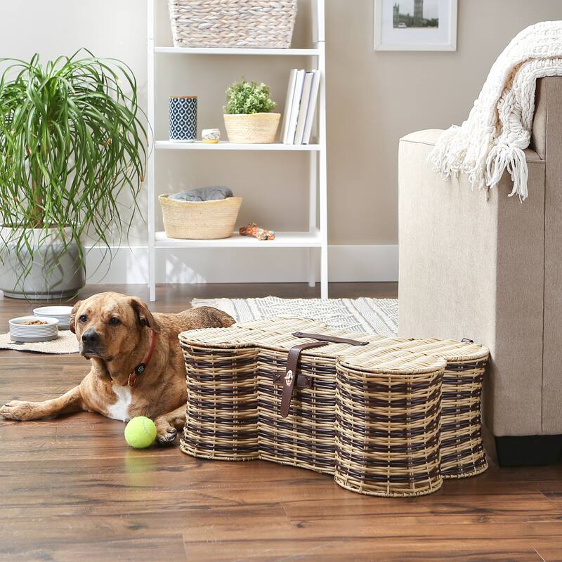 DII Bone Shape Pet Basket
