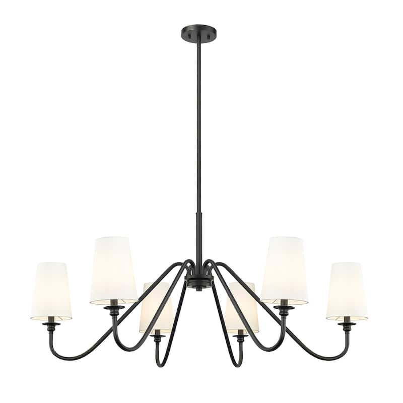 Z-Lite 7509-6-46 Gianna 6 Light 47" Wide Chandelier