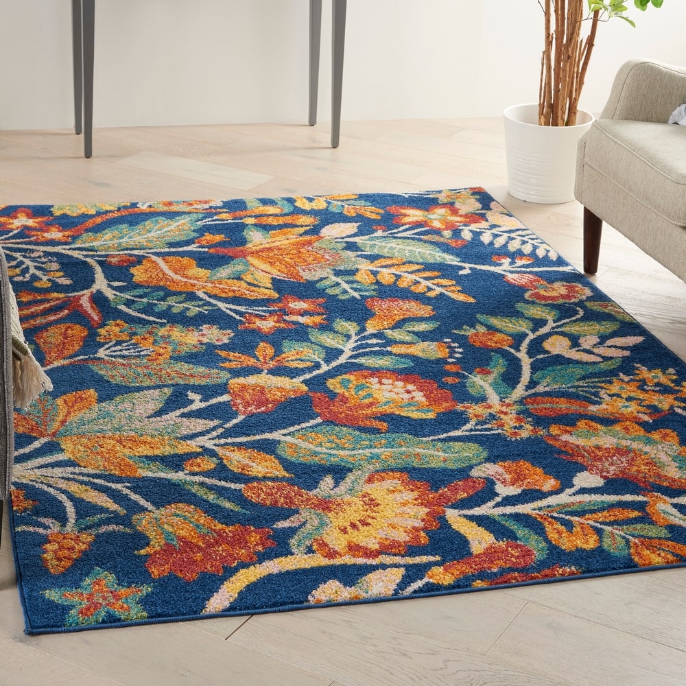 Nourison Allur Modern Floral Botanical Area Rug