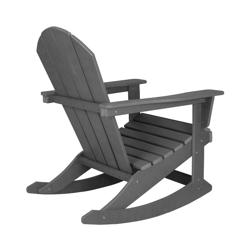 Polytrends Laguna Hdpe All Weather Outdoor Patio Rocking Chair (Set of 4)