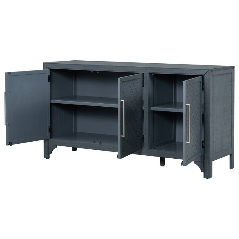 Sideboard with Adjustable Shelves and 3 Doors