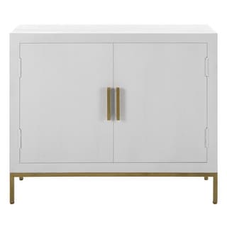 Uttermost 24013 Front Range 40" Wide 2 Shelf Oak Accent Cabinet