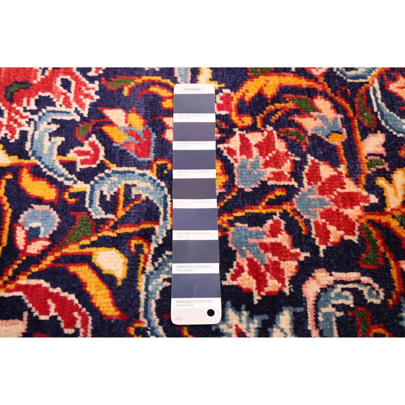 ECARPETGALLERY Hand-knotted Anadol Dark Navy Wool Rug - 3'9 x 10'4