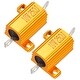 Resistencia De Aluminio 10W 25 Ohm, Para LEDs Y Convertidores, 2 Unidades