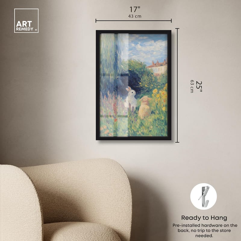 Quiet Gardeners Shadowbox by Art Remedy