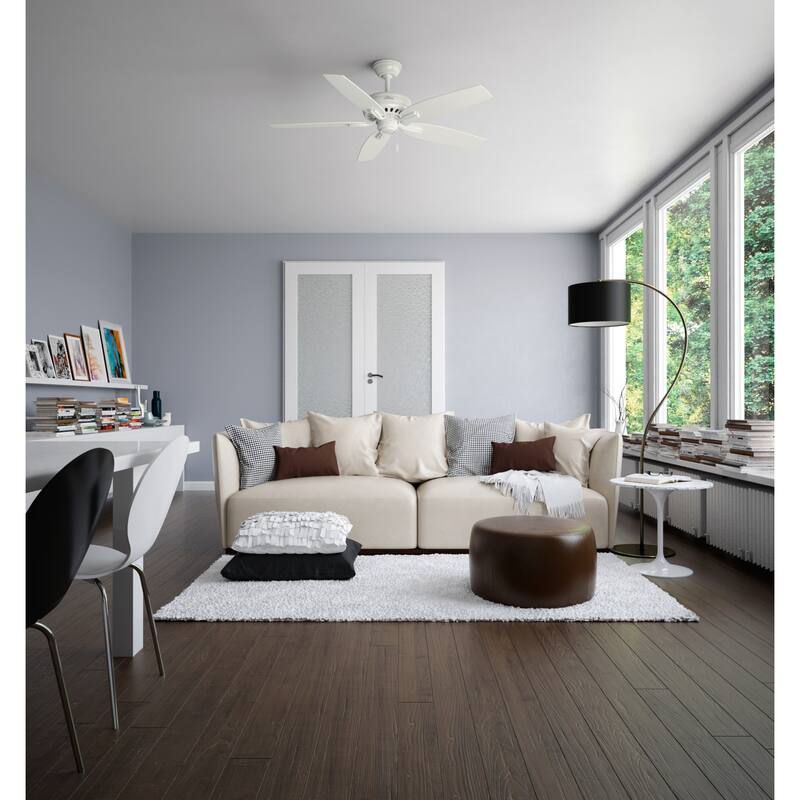 Hunter 52" Newsome Ceiling Fan with Pull Chain - Traditional - Casual