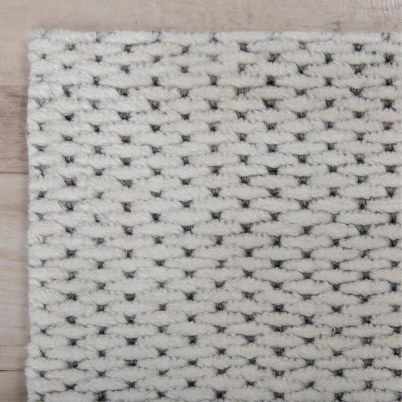 Alora Decor Haze Contemporary Basketweave Area Rug