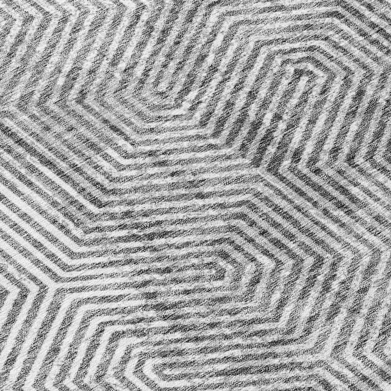 Machine Washable Indoor/ Outdoor Chantille Contemporary Maze Rug