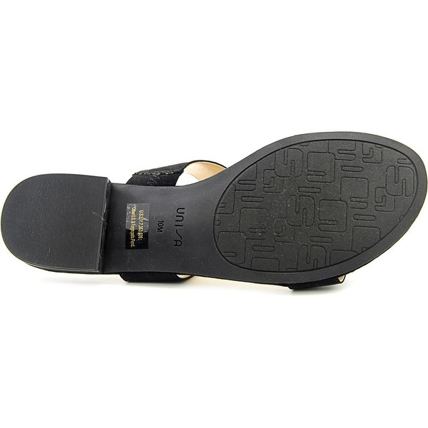 unisa black sandals