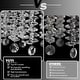 preview thumbnail 25 of 35, KAYLA 28-Lights Crystal Staircase Chandelier, Indoor Pendant Light, 118'' Modern High Ceiling Light, Height Adjustable