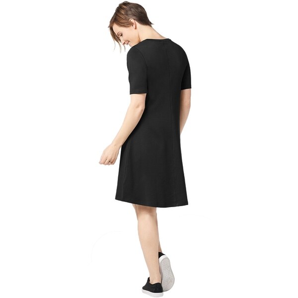 isaac mizrahi black dress