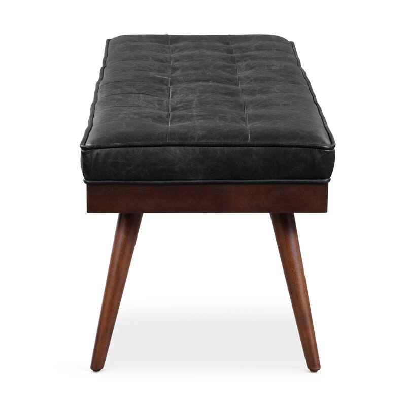 Poly & Bark Luca Bench - Full Grain Genuine Italian Leather