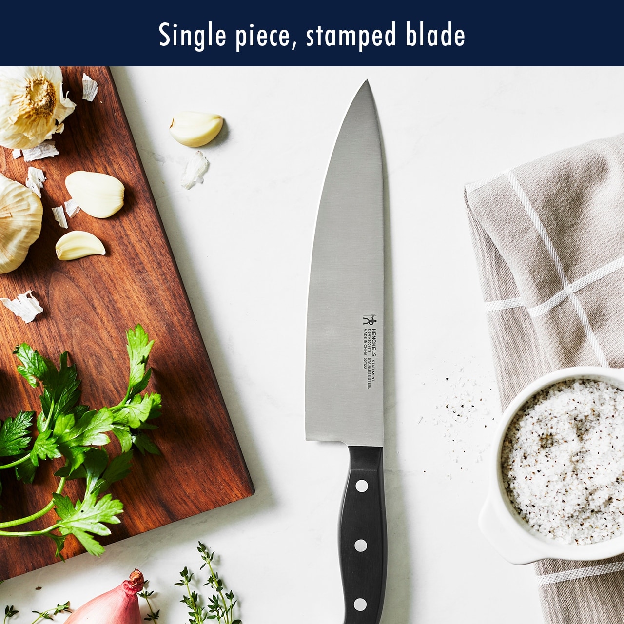 HENCKELS Statement Self-Sharpening Knife Set with Block, Chef
