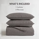 preview thumbnail 79 of 110, Madison Park Quebec Embroidered Reversible Oversized 3-piece Solid Texture Bedspread Quilt Set with Matching Shams