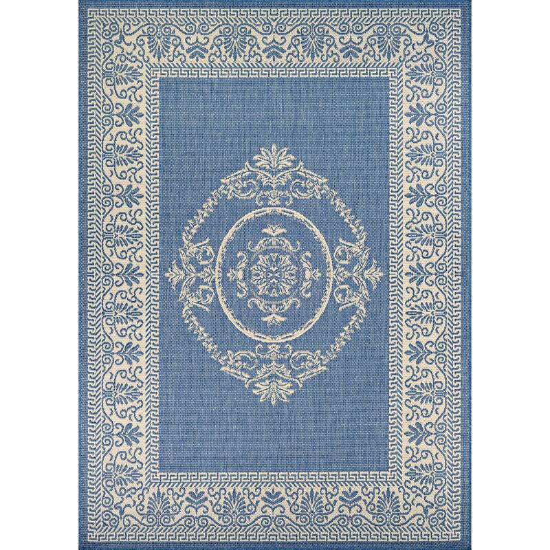 Pergola Emblem Indoor/ Outdoor Area Rug