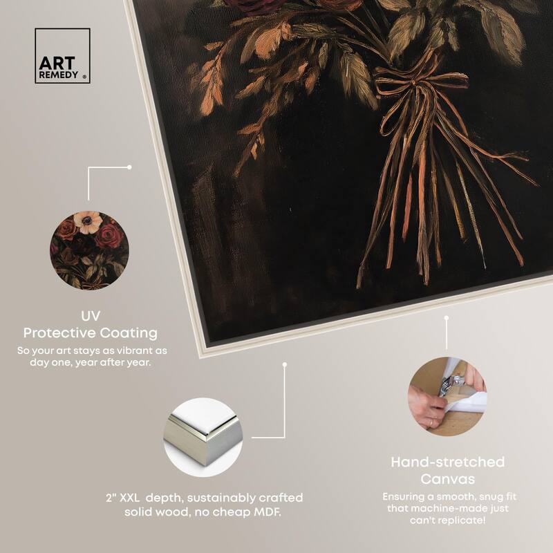 Smoldering Bouquet II Canvas by Art Remedy