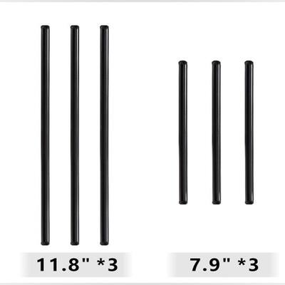 chandelier Accessory Extension Rod - black - N/A