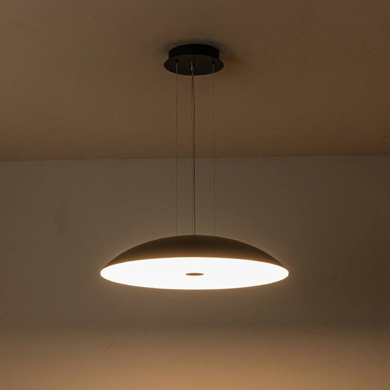 Contemporary Dimmable LED 23.6in Saucer Dome Pendant Light