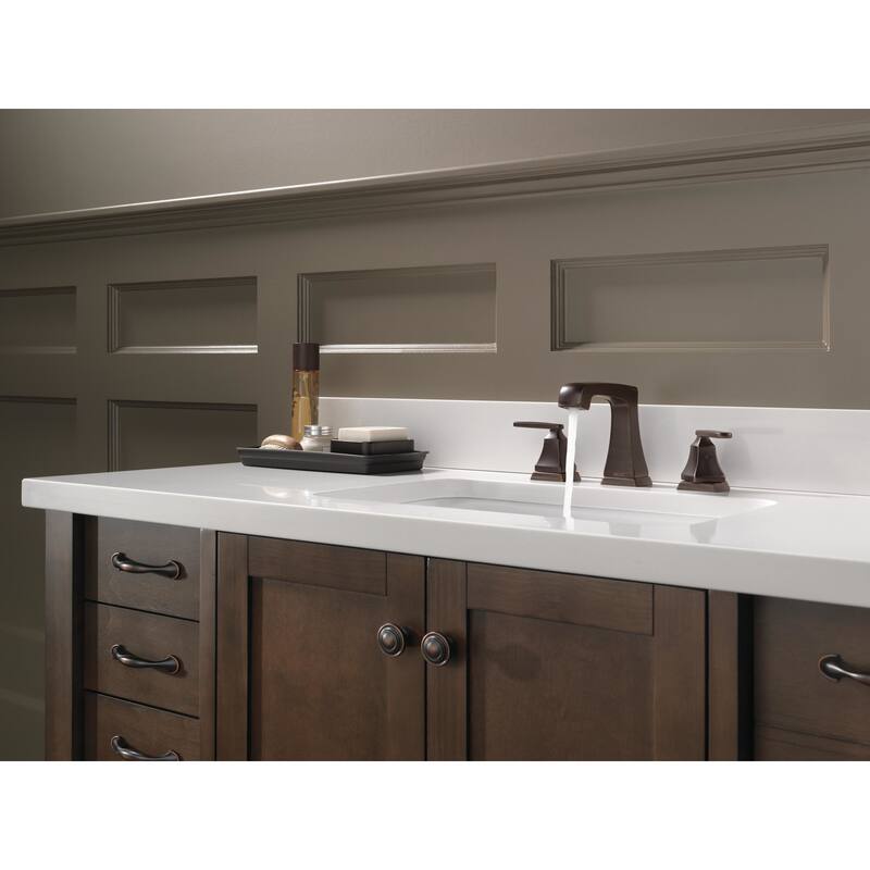 Delta Ashlyn 1.2 GPM Widespread Bathroom Faucet with Pop-Up Drain
