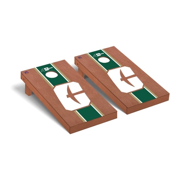 slide 2 of 5, North Carolina Charlotte 49ers Rosewood Cornhole Board Set