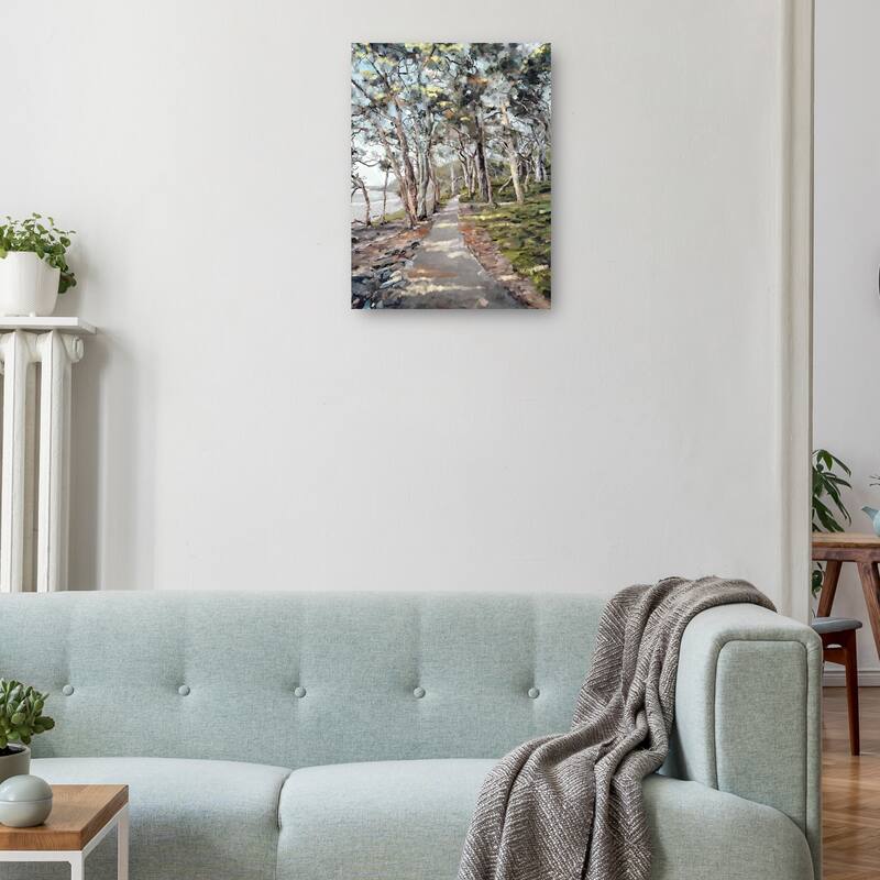 River Path By Studio Arts Canvas Art Print