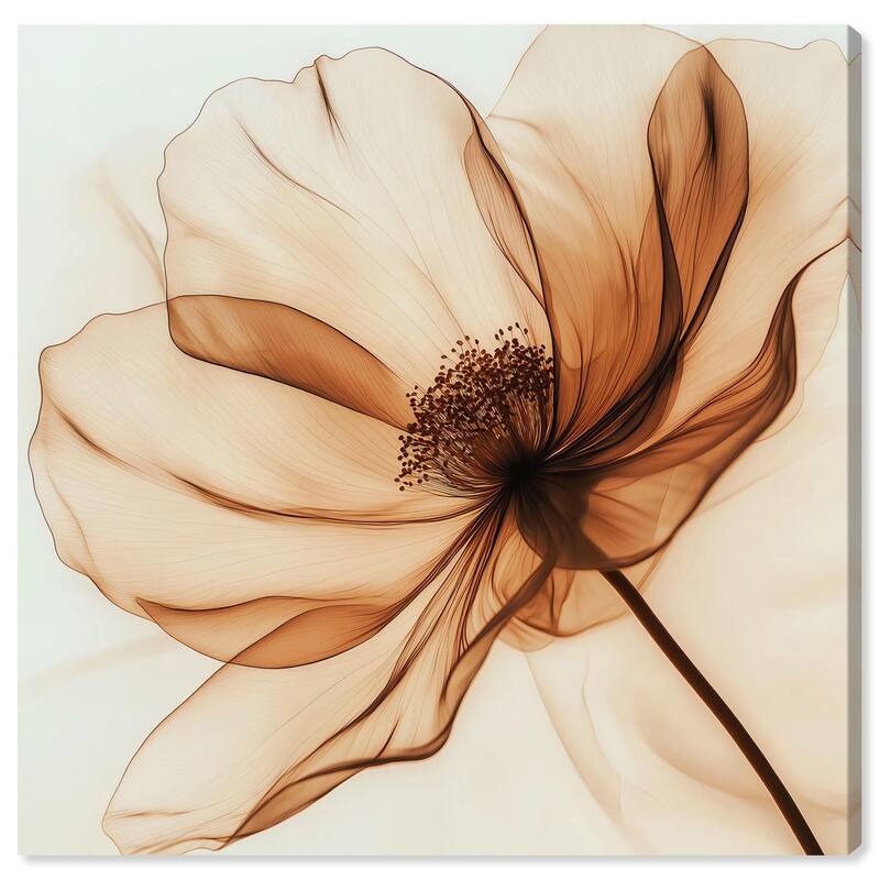 Fragile Elegance II Canvas by Art Remedy, Gallery Wrapped - 16" x 16"