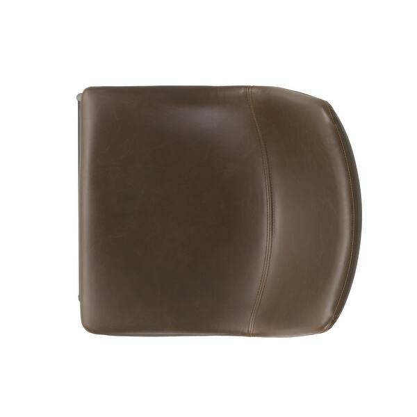 Cedric Faux Leather Counter Stool (Set of 2) by Christopher Knight Home