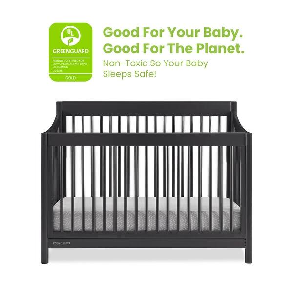 slide 2 of 10, Brooks 6-in-1 Convertible Crib - Greenguard Gold Certified Grey