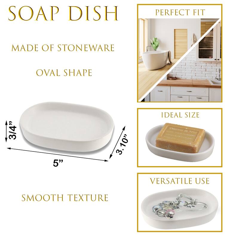 SMOOTH Collection of Bathroom Accessories up to 4 Pieces.