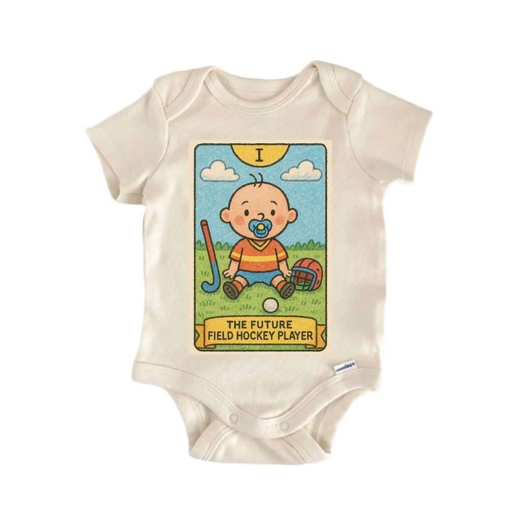 Field Hockey Tarot - Baby Bodysuit