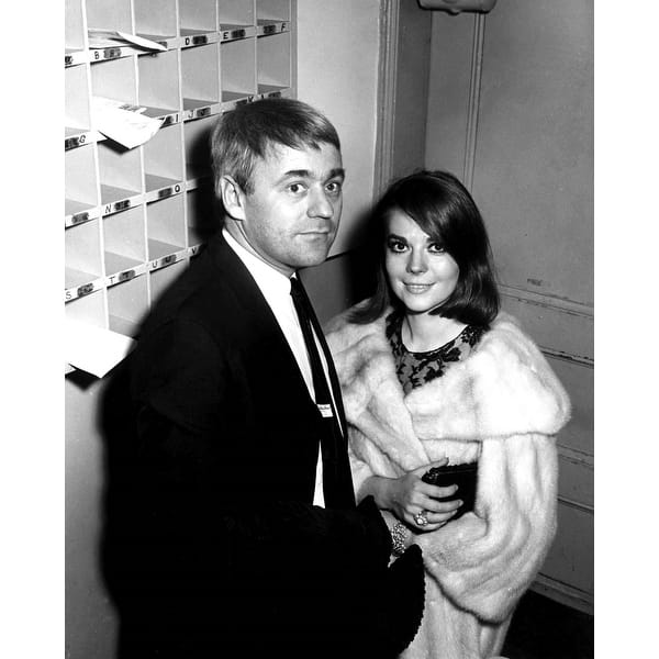 Natalie Wood and Richard Gregson at a party Photo Print - Bed Bath ...