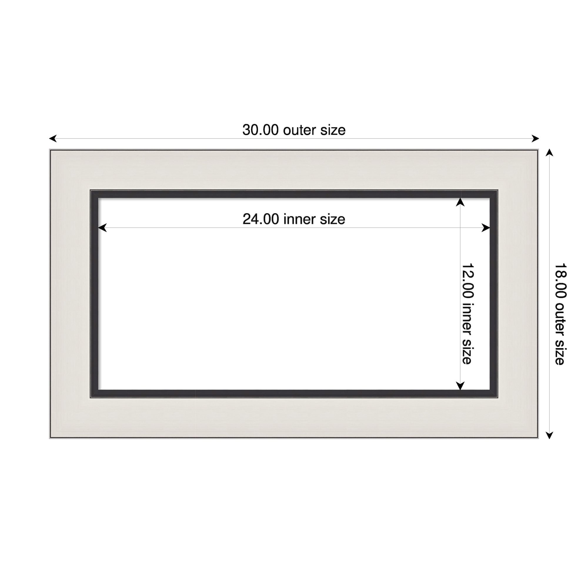 Ellie Framed Dry Erase Magnetic Board