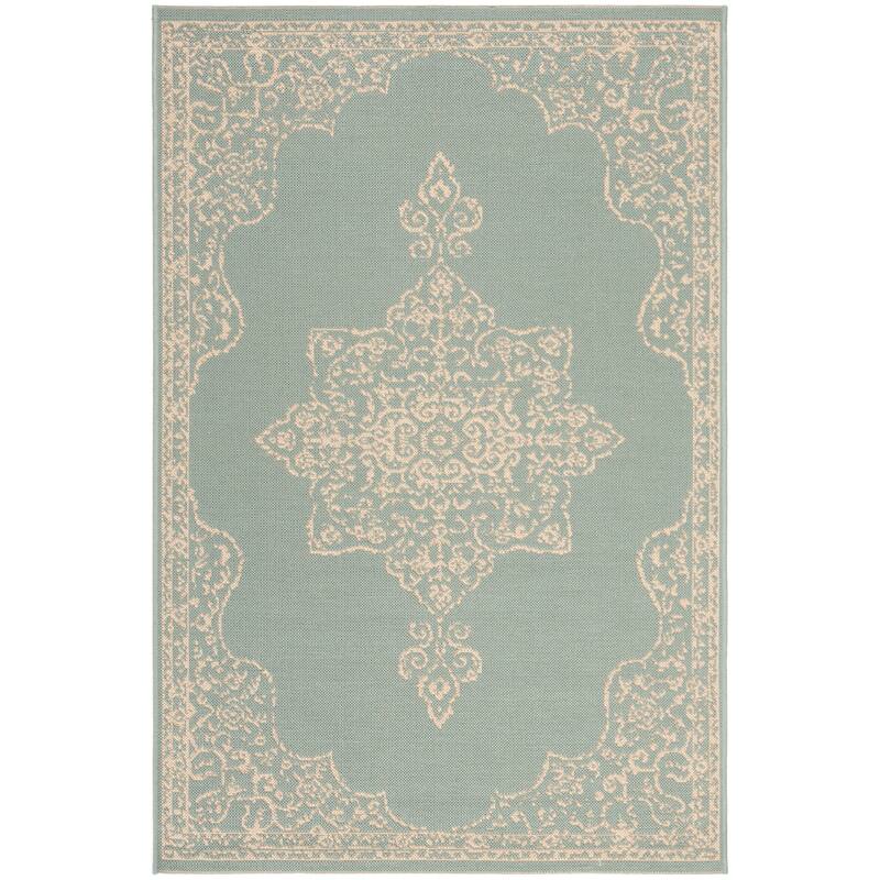 SAFAVIEH Linden Pascalle Indoor/ Outdoor Waterproof Patio Backyard Rug