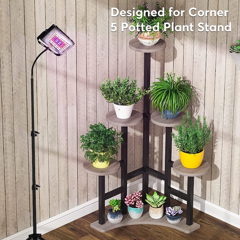 Corner Plant Stand Indoor 6 Tiered Plant Shelf Flower Stand
