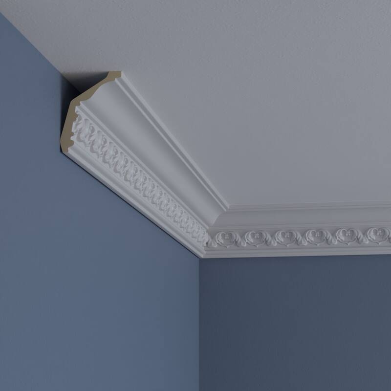 Irwin Crown Moulding - 3 1/8"H x 2 3/8"P x 3 7/8"F x 94 1/2"L