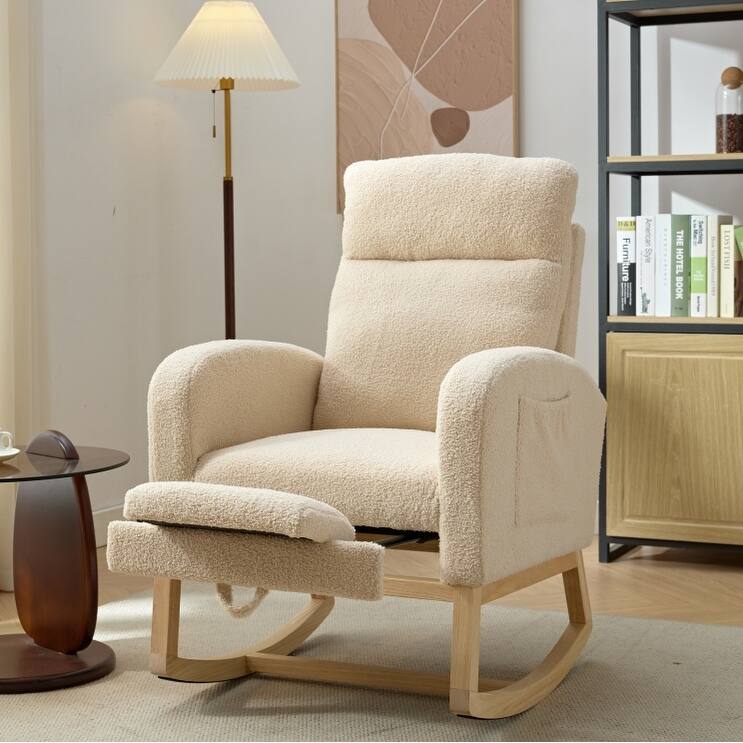 Rocking Chair with Side Pocket